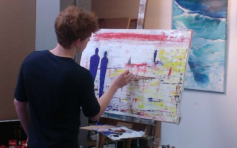 woensdagavond schilderles Comello-Art